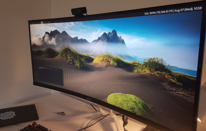 See my Acer ultrawide 3840x1600